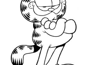 Coloriage De Garfield A Imprimer Coloriage Garfield Content
