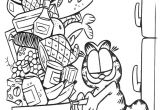 Coloriage De Garfield A Imprimer Dessin De Coloriage Garfield   Imprimer Cp