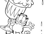 Coloriage De Garfield A Imprimer Dessin Garfield Jeux