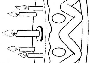 Coloriage De Gateau D Anniversaire 7 Ans Coloriage D Un G¢teau Pour Les 7 Printemps