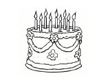 Coloriage De Gateau D Anniversaire à Imprimer Coloriage Gateau Anniversaire Jecolorie