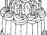 Coloriage De Gateau D Anniversaire à Imprimer Coloriage Gateau D Anniversaire Dessin à Imprimer Sur