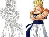 Coloriage De Gogeta A Imprimer Dessins En Couleurs à Imprimer Ve A Numéro