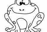 Coloriage De Grenouille à Imprimer Coloriage Grenouille tout En souriant Dessin Gratuit à