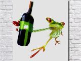 Coloriage De Grenouille Gratuit Acheter Dessin  La Main Abstraite Grenouille Boire Du Vin S Peint  La Main De Grandes Peintures  L Huile Sur toile S De $7 16 Du Ouweili