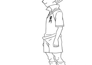 Coloriage De Inazuma Eleven Axel Blaze Coloriages Axel Blaze De Profil Fr Hellokids