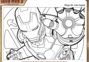 Coloriage De Iron Man 3 Coloriages Iron Man 3 Et Activités à Imprimer
