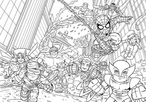 Coloriage De Iron Man A Imprimer Coloriage Avengers Mini Iron Man Spiderman Captain America