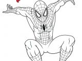 Coloriage De Iron Man A Imprimer Coloriage Spiderman En Train De Sauter Sur son Ennemi