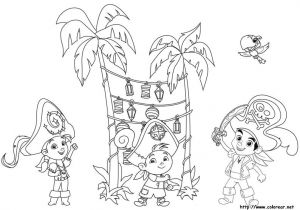 Coloriage De Jack Et Les Pirates Du Pays Imaginaire A Imprimer Dessins Gratuits   Colorier Coloriage Jack Et Les Pirates   Imprimer