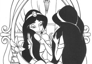 Coloriage De Jasmine Et Aladin Coloriage Jasmine Et Aladdin