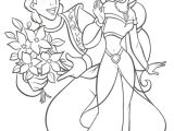 Coloriage De Jasmine Gratuit Coloriage Aladdin Fleurs Pour Jasmine Dessin Gratuit à