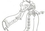 Coloriage De Jasmine Gratuit Coloriage La Ravissante Jasmine Dessin Gratuit à Imprimer