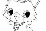 Coloriage De Jewelpet Coloriage Teletoon Jewelpet   Imprimer