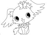 Coloriage De Jewelpets Coloriage Jewelpet Peridot Jecolorie