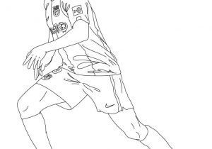 Coloriage De Joueur De Foot Coloriage Du Joueur De Foot Samuel Eto O À Imprimer