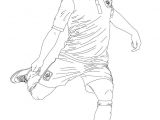 Coloriage De Joueur De Foot Coloriage Franck Ribery A Fond Le Foot