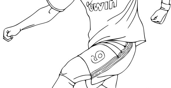 Coloriage De Joueur De Foot Meilleur De Coloriage Antoine Griezmann A Imprimer