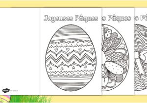 Coloriage De Joyeuses Paques Coloriages Anti Stress Cartes De P¢ques Anglais Lv