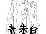 Coloriage De L Akatsuki Coloriage A Imprimer Naruto Shippuden Les Akatsuki Gratuit