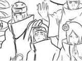 Coloriage De L Akatsuki Coloriage De Sasuke Shippuden Sur Jeux De Naruto