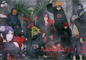 Coloriage De L Akatsuki Les Membres De L Akatsuki Wallpapers D Animes Et De Mangas