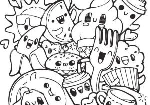 Coloriage De L Alphabet à Imprimer Coloriage Kawaii Nourriture 15 Dessins Imprimer Avec