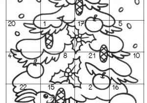 Coloriage De L Avant Calendrier De L Avent à Colorier