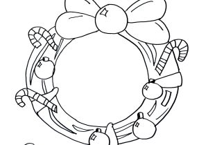 Coloriage De L Avant Couronne De L Avant Noel Coloriages De Noël Coloriages