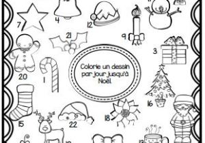 Coloriage De L Avant French Advent Calendar Free Coloriage Du Calendrier De L