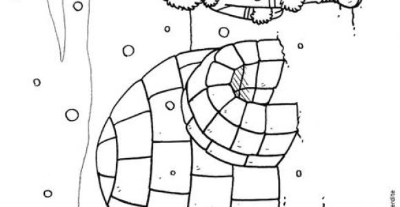 Coloriage De L Om Coloriage Dessin Igloo Et Esquimau