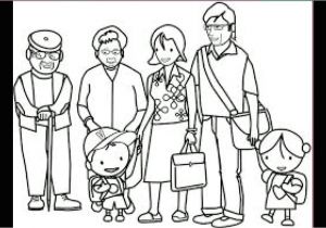 Coloriage De La Famille Coloriage Famille