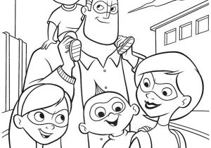 Coloriage De La Famille Coloriage La Famille Indestructibles En Promenade Les