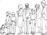 Coloriage De La Famille Famille 34 Personnages – Coloriages à Imprimer