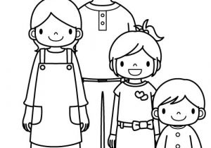 Coloriage De La Famille Famille 56 Personnages – Coloriages à Imprimer