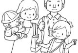 Coloriage De La Famille Happy Family Printable Coloring Pages Bible =