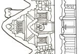 Coloriage De La Maison Du Pere Noel Coloriage De Découpage Ou Scrapbooking Dessin Maison Du