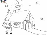Coloriage De La Maison Du Pere Noel Coloriage La Maison Du Père Noël En Laponie à Imprimer