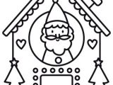 Coloriage De La Maison Du Pere Noel Dessin De Noël à Imprimer Et Colorier La Maison Du Père Noël