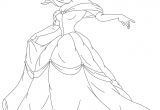 Coloriage De La Princesse Belle Coloriage Belle Et La Bete Princesse 7 Jecolorie