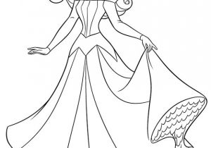 Coloriage De La Princesse Belle Coloriage De La Belle Au Bois Dormant Dessin Une