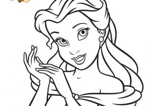 Coloriage De La Princesse Belle Coloriage Disney Princesse La Belle Et La Bete Jecolorie