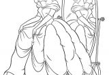 Coloriage De La Princesse Belle Coloriage Princesse Belle à Colorier Dessin à Imprimer