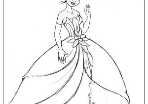 Coloriage De La Princesse Princesse Tiana Momes