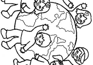 Coloriage De La Terre Coloriage Terre