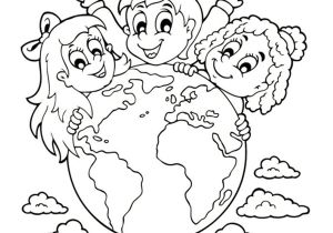 Coloriage De La Terre Coloriages Planète à Imprimer Gratuitement