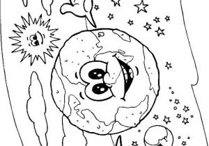 Coloriage De La Terre Imprime Le Dessin à Colorier De La Terre