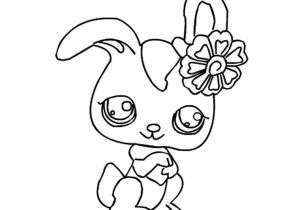 Coloriage De Lapin Mignon A Imprimer Coloriage Animaux Mignon Pet Shop Lapin Dessin