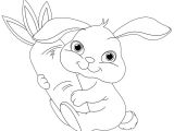 Coloriage De Lapin Mignon A Imprimer Coloriage De Lapin Trop Mignon A Imprimer