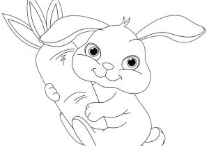 Coloriage De Lapin Mignon A Imprimer Coloriage De Lapin Trop Mignon A Imprimer